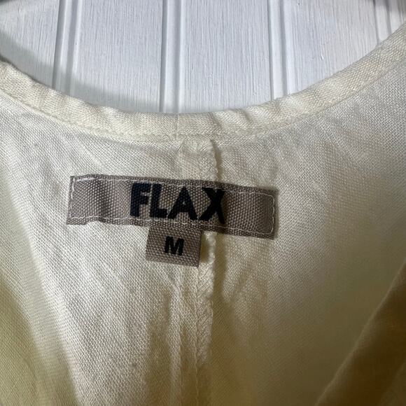 Flax Linen Bias V Neck Tank Top NEW - Picture 3 of 7